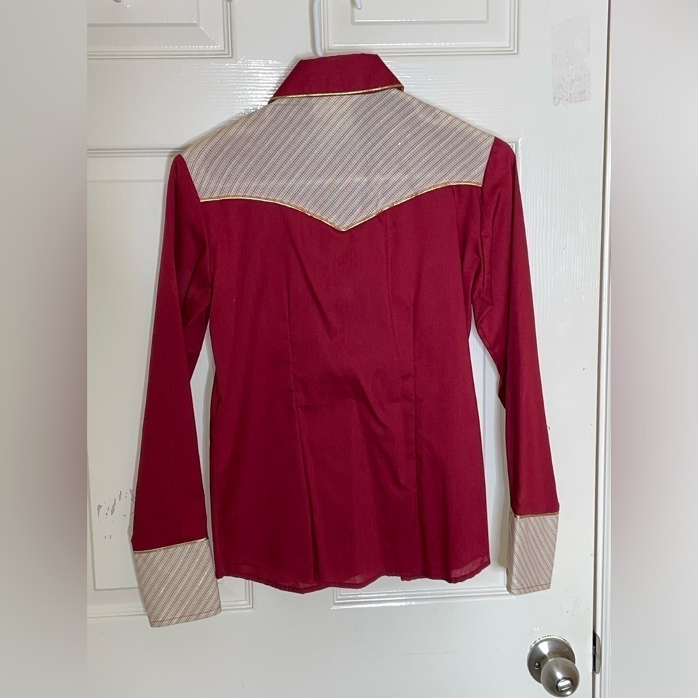 Vintage Avante West Shirt 9/10 See Measurements - Picture 6 of 11